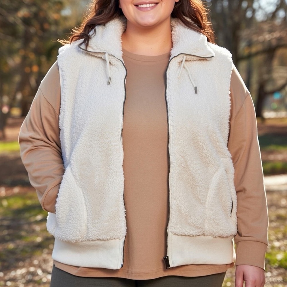 Artisans Fleece Vest Women's‎ XXL Plush